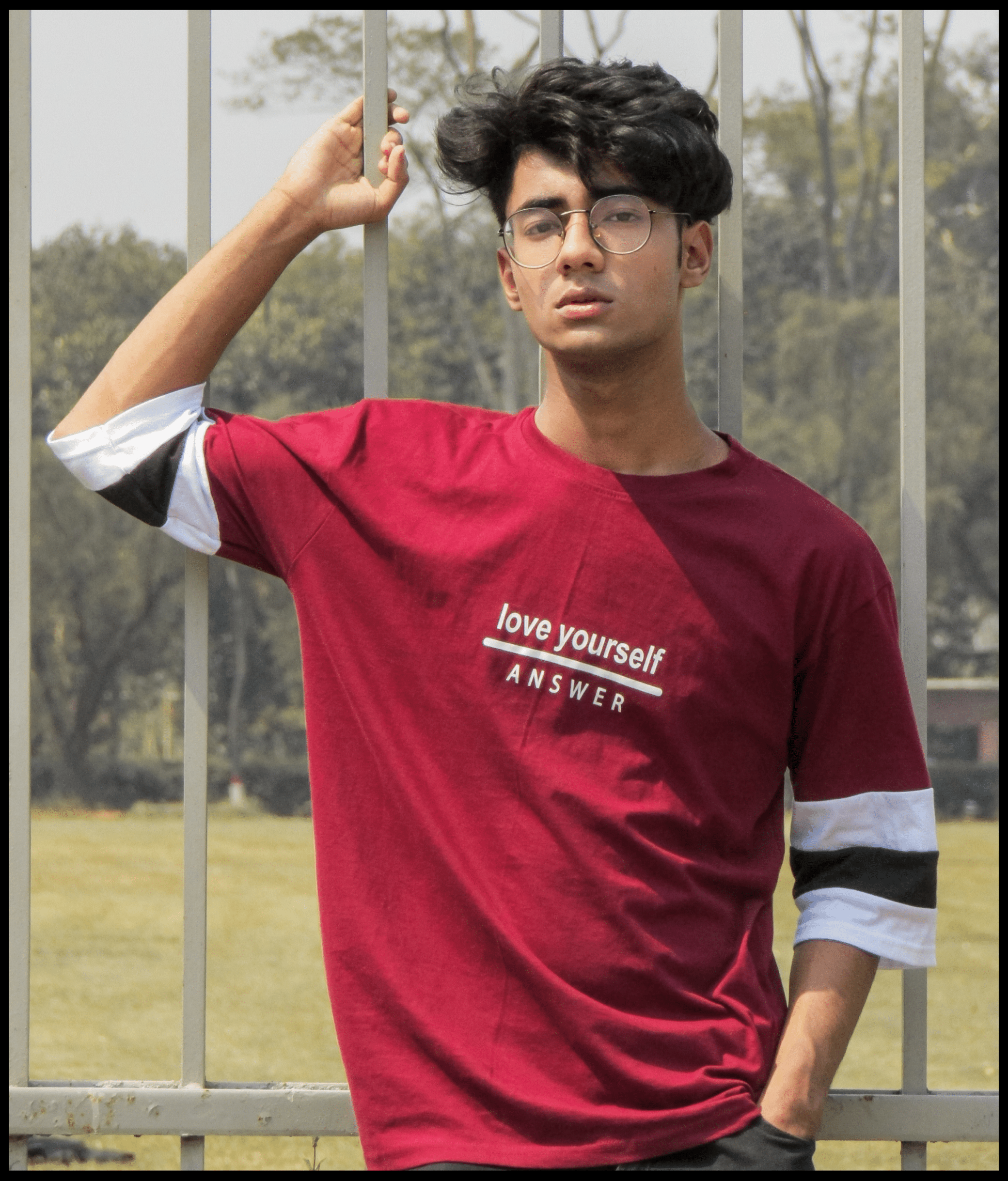 Baseball Premium T Shirt (Red) - AAZ