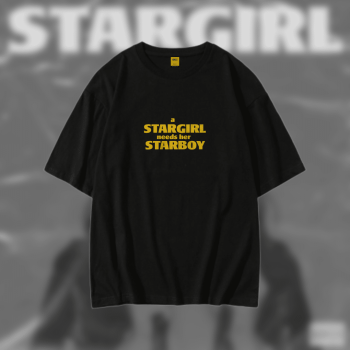 Stargirl ft Starboy T-Shirt - Premium Cotton - AAZ Bangladesh