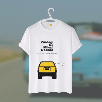 Zindagi na milegi dobara T-Shirt - Premium Cotton - AAZ Bangladesh
