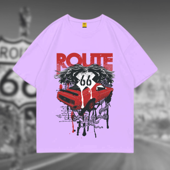 Route 66 T-Shirt - Premium Cotton - AAZ Bangladesh