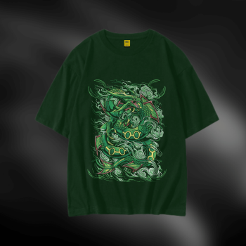 Green Dragon T-Shirt - Premium Cotton - AAZ Bangladesh