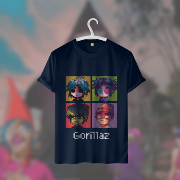 Gorillaz 02 Half - Premium Cotton - AAZ Bangladesh