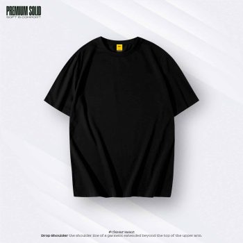 Black T-Shirt - Premium Cotton - AAZ Bangladesh
