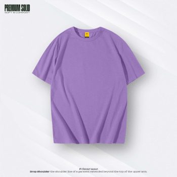 Lavender T-Shirt - Premium Cotton - AAZ Bangladesh