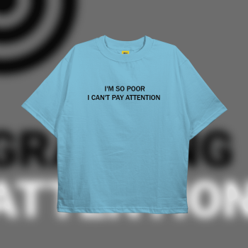 Attention T-Shirt - Premium Cotton - AAZ Bangladesh