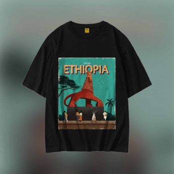 Ethiopia T-Shirt - Premium Cotton - AAZ Bangladesh