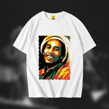 Bob Marley 03 T-Shirt - Premium Cotton - AAZ Bangladesh