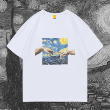 Starry Night 02 T-Shirt - Premium Cotton - AAZ Bangladesh