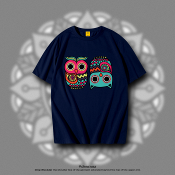 Owl 02 T-Shirt - Premium Cotton - AAZ Bangladesh