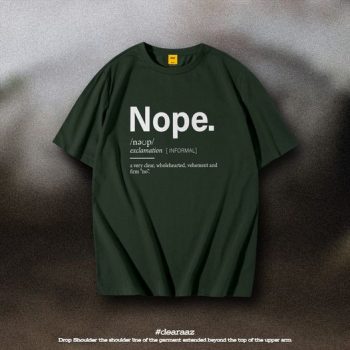 Nope T-Shirt - Premium Cotton - AAZ Bangladesh