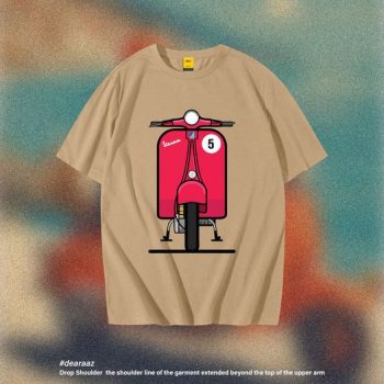 Vespa T-Shirt - Premium Cotton - AAZ Bangladesh