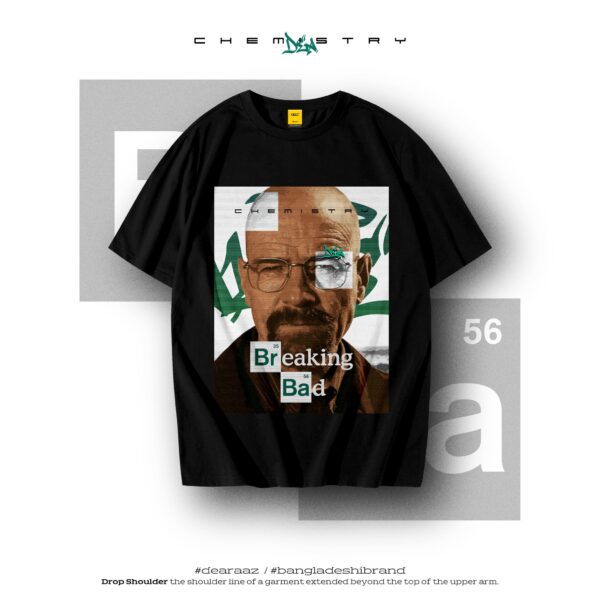 Drop Shoulder T-Shirt (Breaking Bad 02)