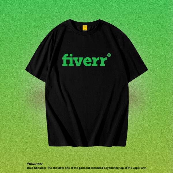 Drop Shoulder T-Shirt (Fiverr)