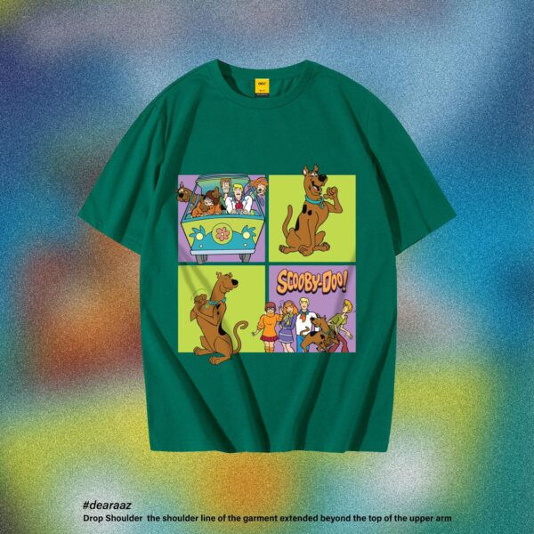 Drop Shoulder T-Shirt (Scooby Doo)