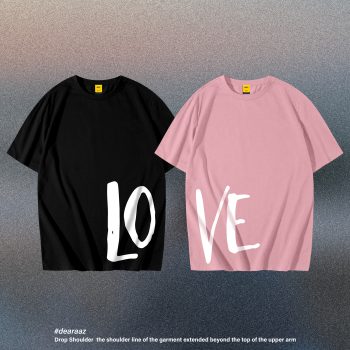 Couple T-Shirt 06 - Premium Quality - AAZ Bangladesh