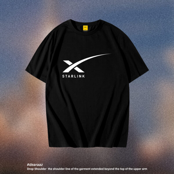 Drop Shoulder T-Shirt (Starlink)