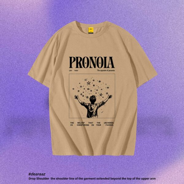 Drop Shoulder T-Shirt (Pronoia)