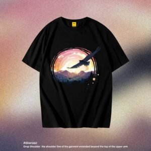 Drop Shoulder T-Shirt (Sunset)