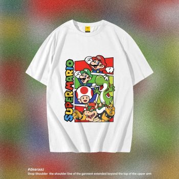 Super Mario 02 T-Shirt - Premium Cotton - AAZ Bangladesh