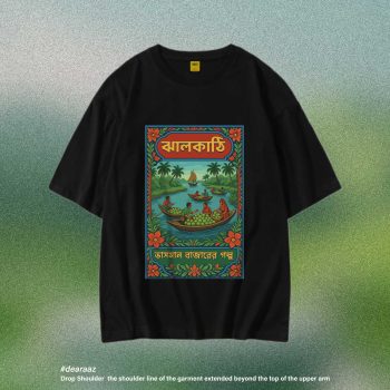 Wear Bangladesh T-Shirt: Jhalokathi - Premium Quality - AAZ Bangladesh