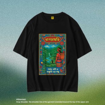 Khagrachori T-Shirt - Premium Cotton - AAZ Bangladesh