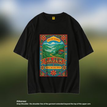 Wear Bangladesh T-Shirt: Sajek - Premium Quality - AAZ Bangladesh