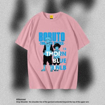 Boruto X Bleach T-Shirt - Premium Cotton - AAZ Bangladesh