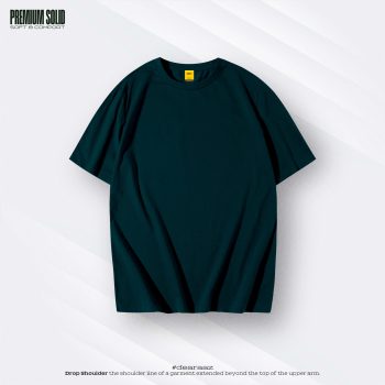 Petrol Green T-Shirt - Premium Cotton - AAZ Bangladesh