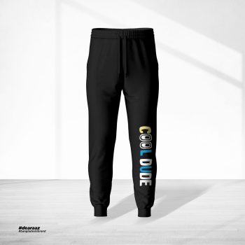 Premium Cotton SweatPant: Cool Dude - Premium Quality - AAZ Bangladesh