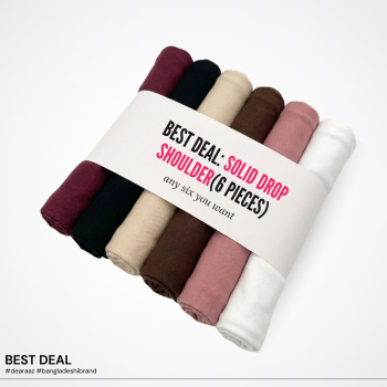 6 Pieces T-Shirt - Premium Cotton - AAZ Bangladesh