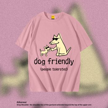 Dog Friendly T-Shirt - Premium Cotton - AAZ Bangladesh