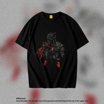 Ashen Guardian T-Shirt - Premium Cotton - AAZ Bangladesh