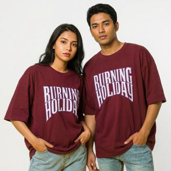 Burning Holiday T-Shirt - Premium Cotton - AAZ Bangladesh