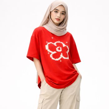 Pixel Petal T-Shirt - Premium Cotton - AAZ Bangladesh