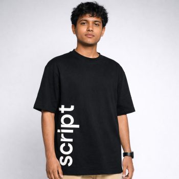 Script T-Shirt - Premium Cotton - AAZ Bangladesh