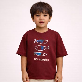 Kids T-Shirt – Sea Buddies - Premium Quality - AAZ Bangladesh