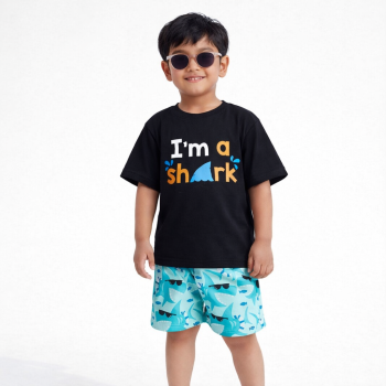 Kids T-Shirt – Shark - Premium Quality - AAZ Bangladesh
