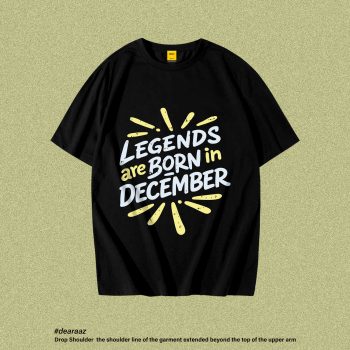 December T-Shirt - Premium Cotton - AAZ Bangladesh