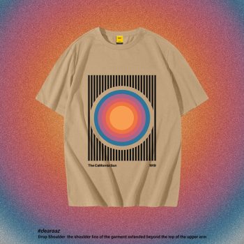California Sun T-Shirt - Premium Cotton - AAZ Bangladesh