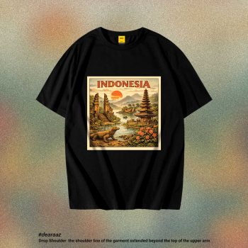 Indonesia T-Shirt - Premium Cotton - AAZ Bangladesh