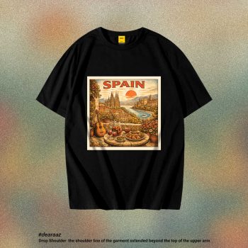 Spain T-Shirt - Premium Cotton - AAZ Bangladesh