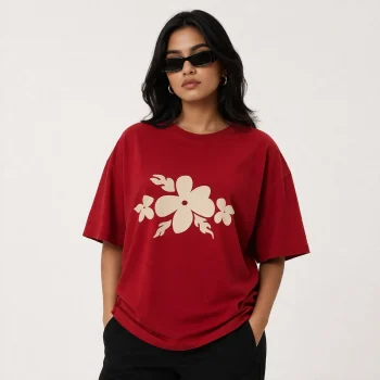 Urban Blossom T-Shirt - Premium Cotton - AAZ Bangladesh