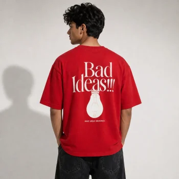 Drop Shoulder T-Shirt (Bad Ideas 03)