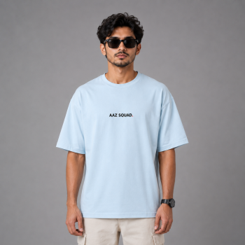AAZ Squad Iconic T-Shirt –  Sky Blue