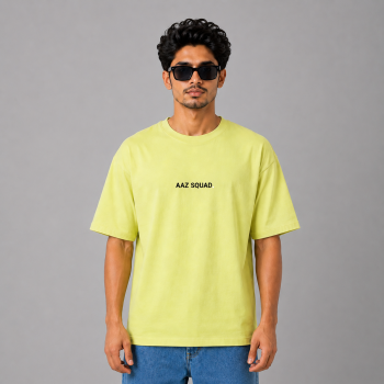 AAZ Squad Iconic T-Shirt –  Yellow