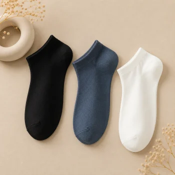 Premium Solid Crew Socks