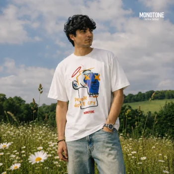 Drop Shoulder T-Shirt (Monotone)
