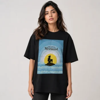 Drop Shoulder T-Shirt (The Little Mermaid)
